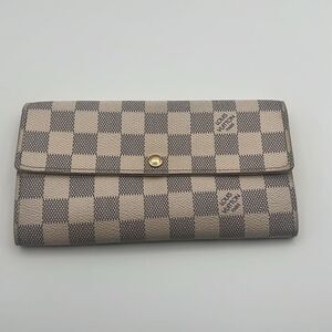 LOUIS VUITTON DAMIER AZUR SARAH WALLET
